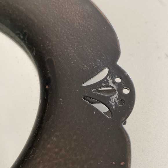 Vintage Metal Bronze Mirror/Tray (candles NOT included) - Picture 5 of 16